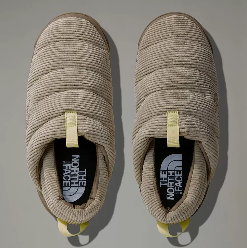 The North Face Zapatillas Urbanas De Pana Nuptse Para Hombre CLAY GREY/CAVERN GREY Hot